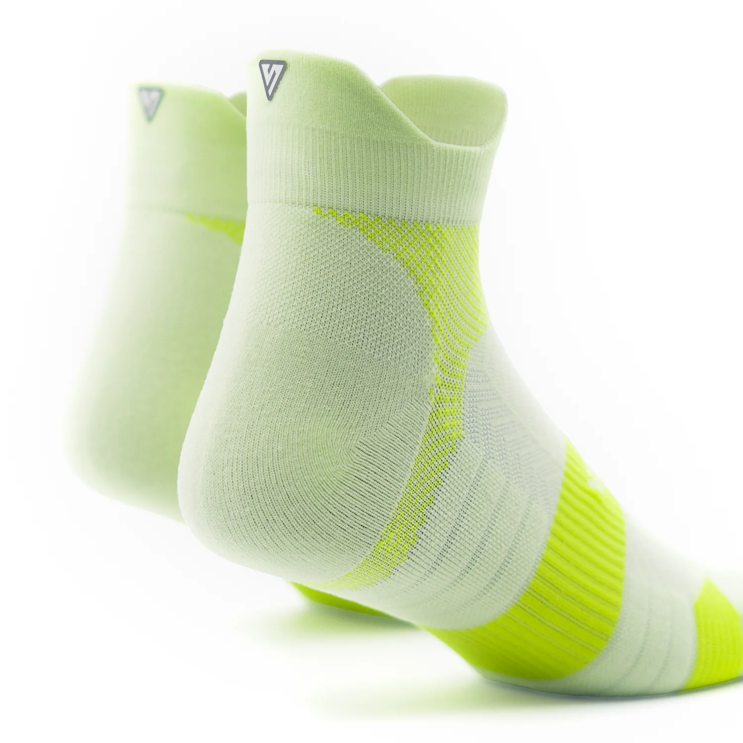 Sunny Lime Running Ankle Socks - Image 8