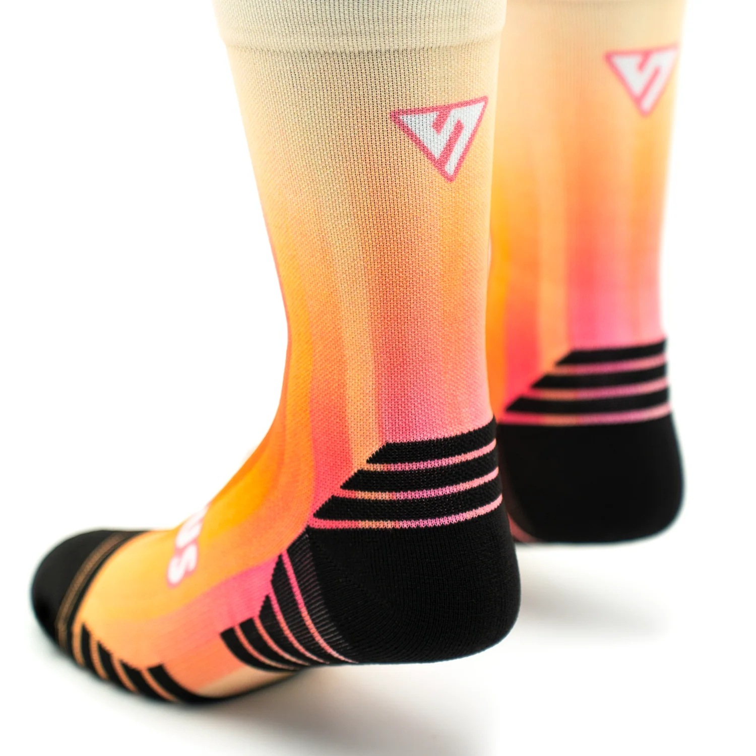 Sunset Sorbet Active Crew Socks - Image 9