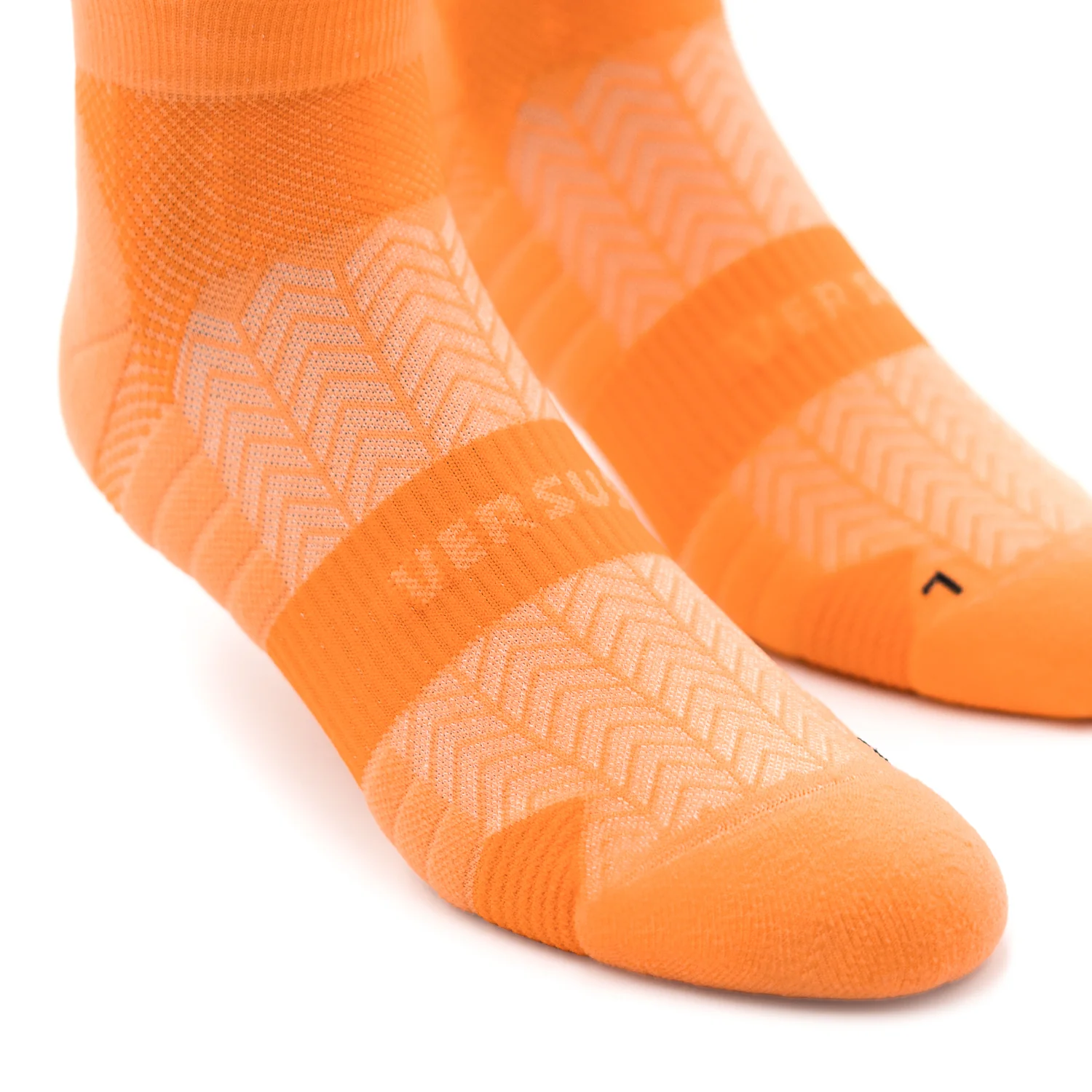 Tangerine Glow Running Ankle Socks Bundle (4 Pack) - Image 6