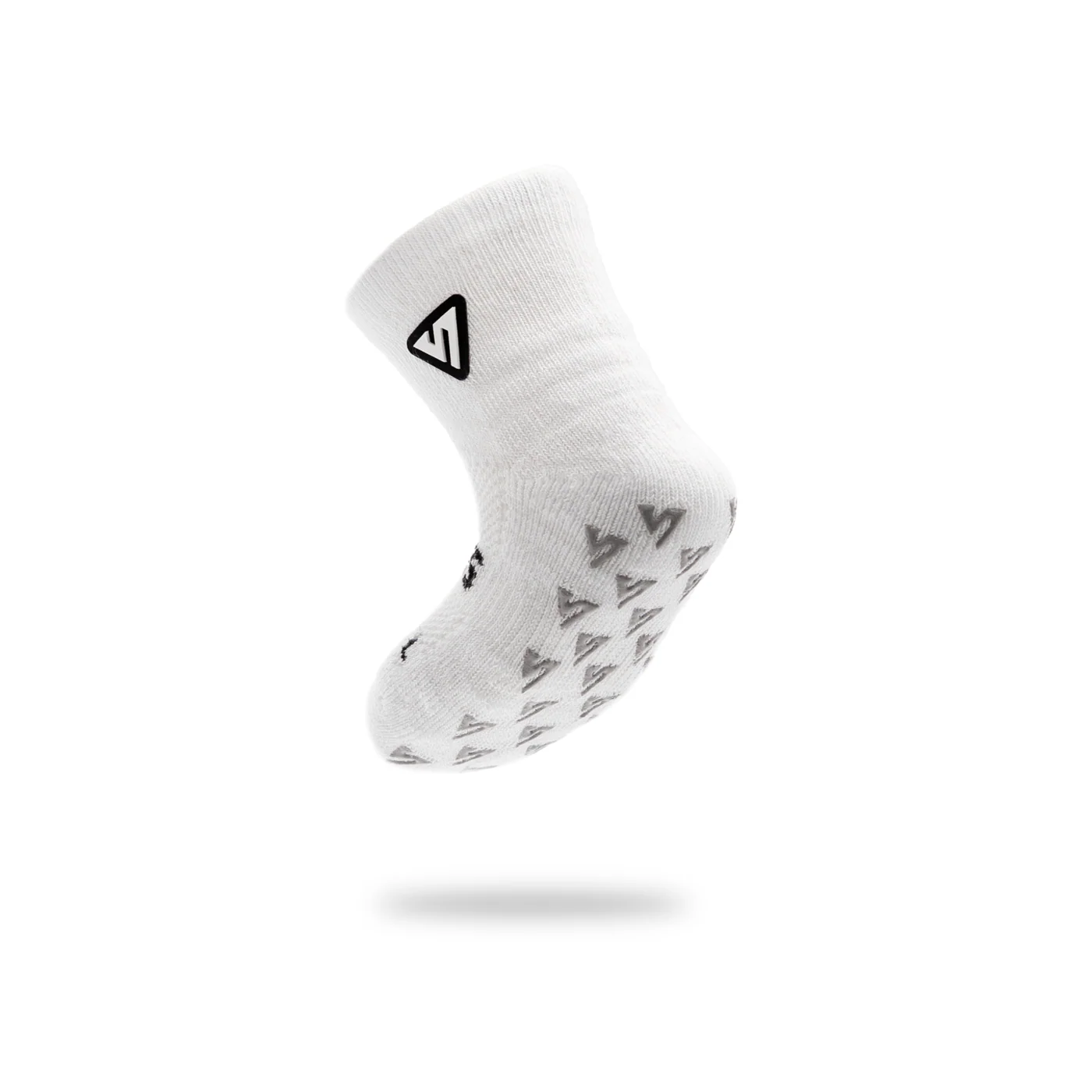 White Anti-Slip Baby Socks - Image 3