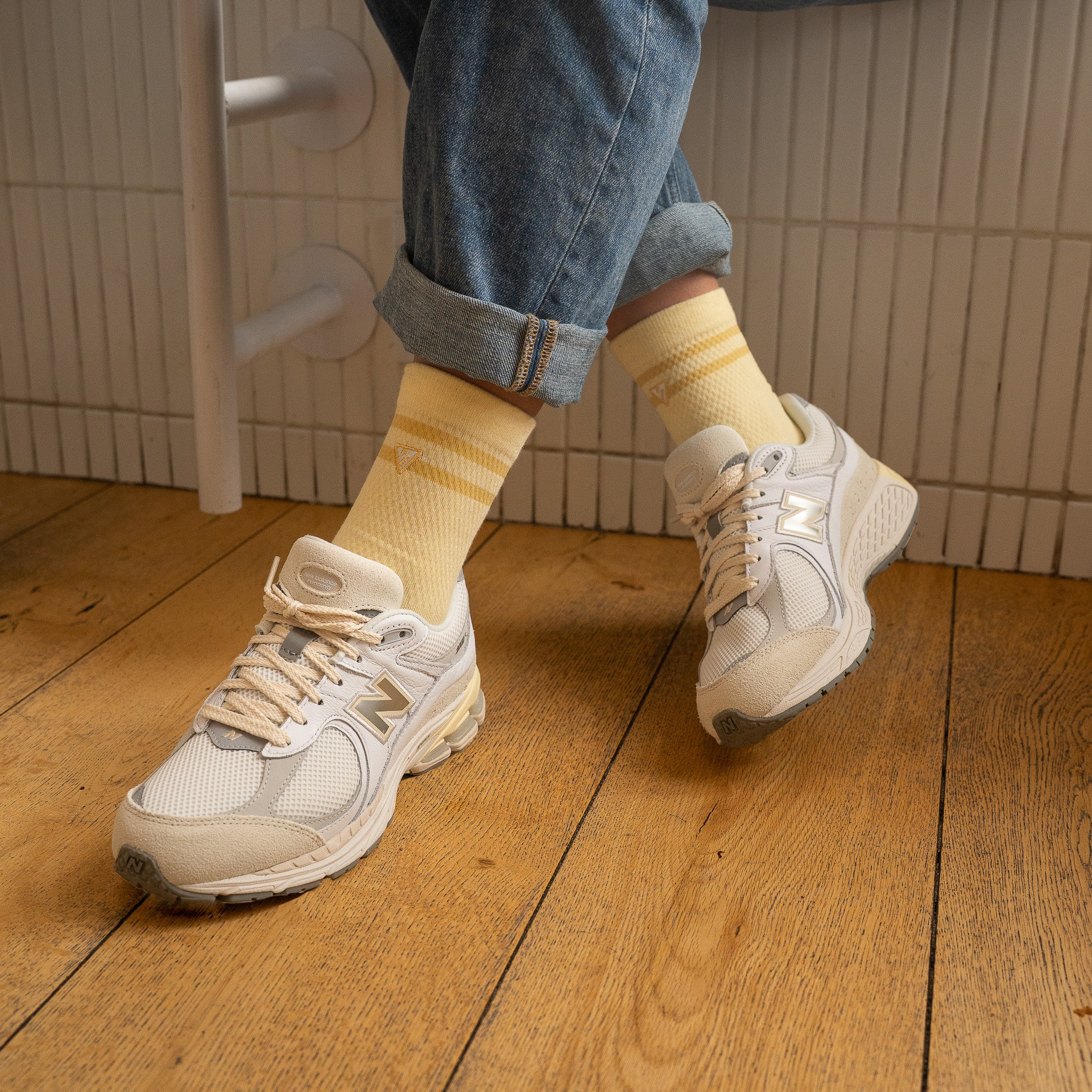 Yellow Sunbeam Lifestyle Crew Socks Bundle (4 Pack) - Image 3